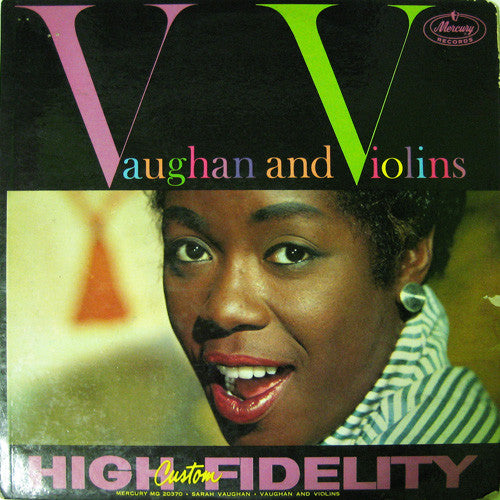 Sarah Vaughan - Vaughan And Violins (LP, Album, Mono)