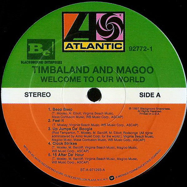 Timbaland & Magoo - Welcome To Our World (2xLP, Album)