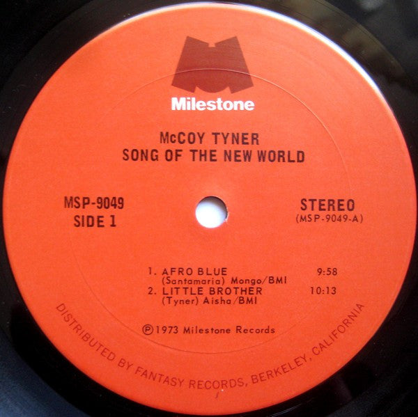 McCoy Tyner - Song Of The New World (LP, Album)