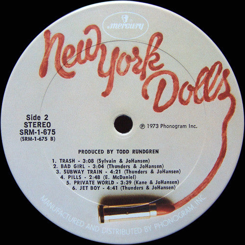 New York Dolls - New York Dolls (LP, Album, San)