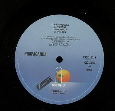 Propaganda - p: Machinery (Polish) (12"")