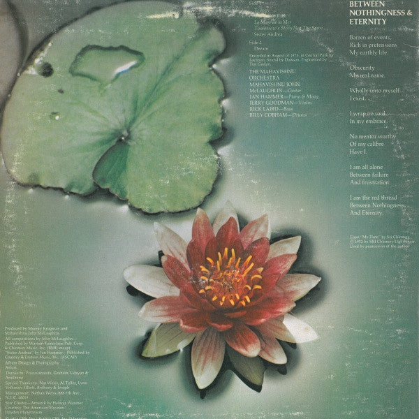 Mahavishnu Orchestra - Between Nothingness & Eternity (LP, Album, Pit)