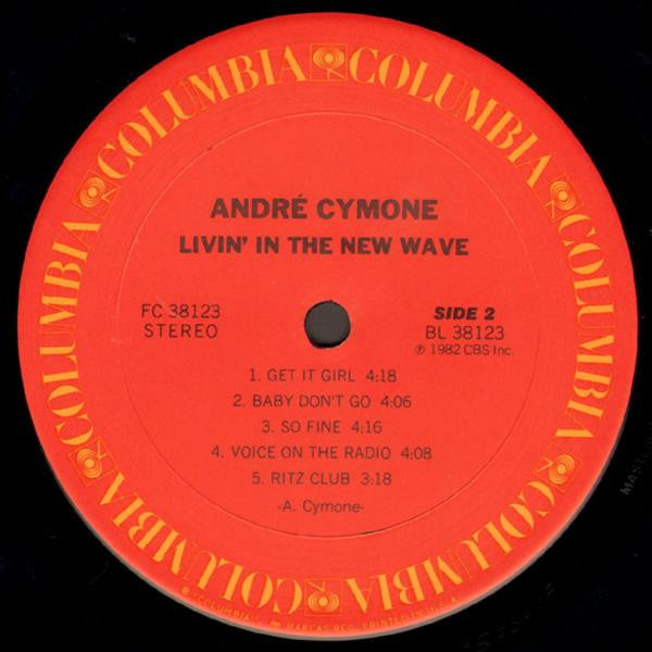 André Cymone - Livin' In The New Wave (LP, Album, Pit)