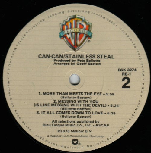 Stainless Steal - Can-Can (LP, Album, Los)