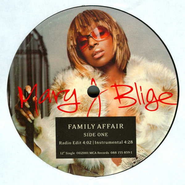 Mary J. Blige - Family Affair (12"", Single)