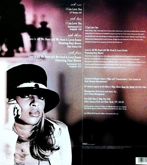 Mary J. Blige - I Can Love You (2x12"")