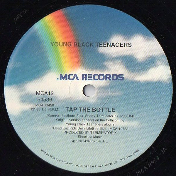 Young Black Teenagers - Tap The Bottle (12"", Single)