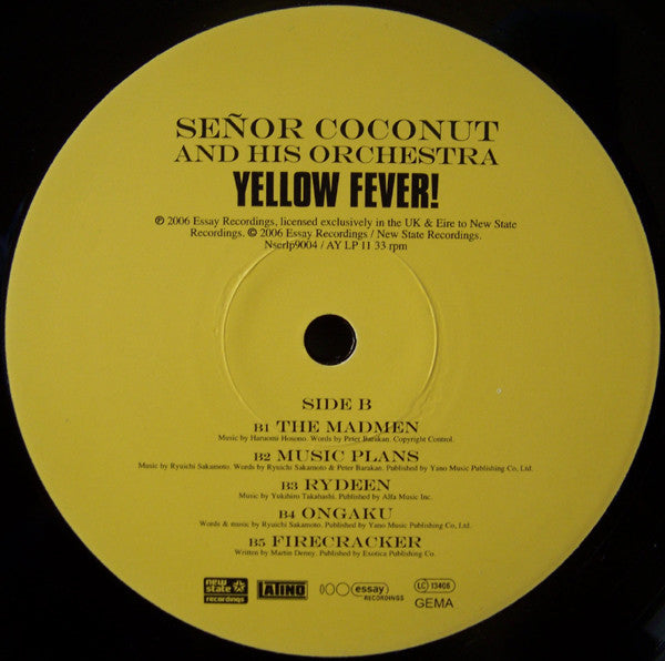 Señor Coconut And His Orchestra - Yellow Fever! (LP, Album)