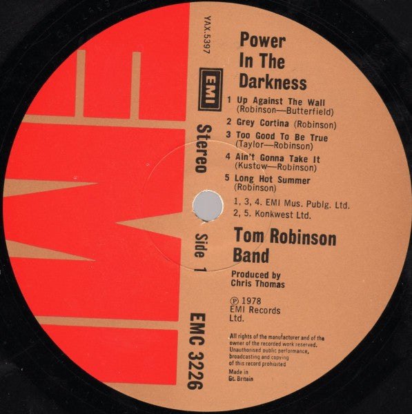 TRB* - Power In The Darkness (LP, Album)