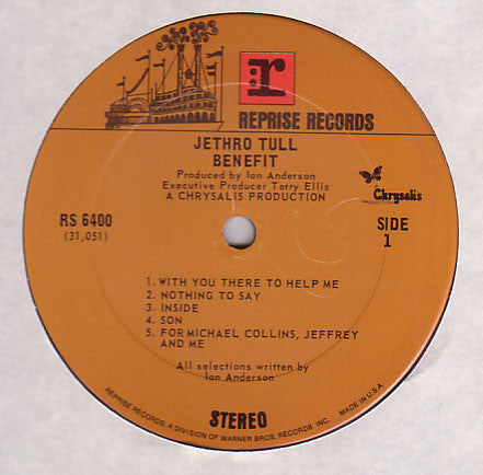 Jethro Tull - Benefit (LP, Album, RP, Ter)