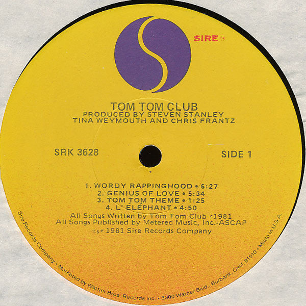 Tom Tom Club - Tom Tom Club (LP, Album, Los)