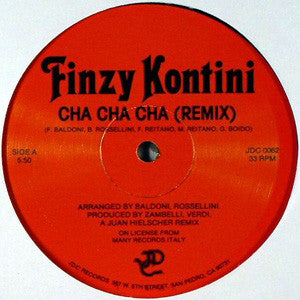 Finzy Kontini - Cha Cha Cha (12"")