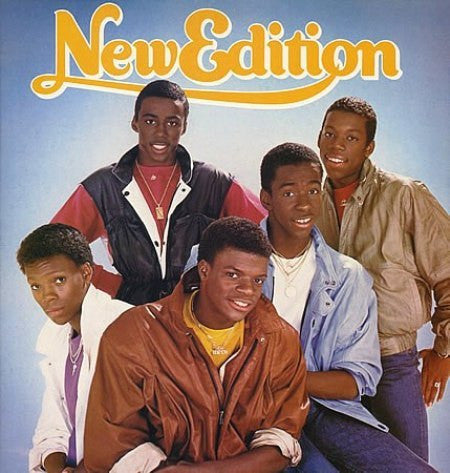 New Edition - New Edition (LP, Album, Pin)