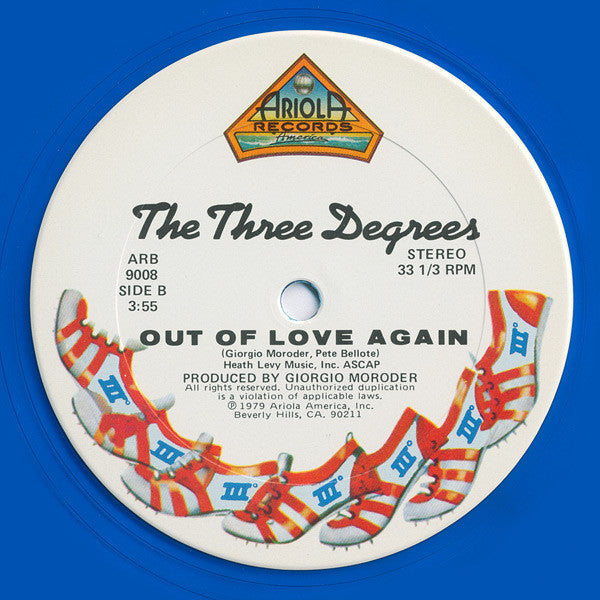 The Three Degrees - The Runner (12"", Blu)