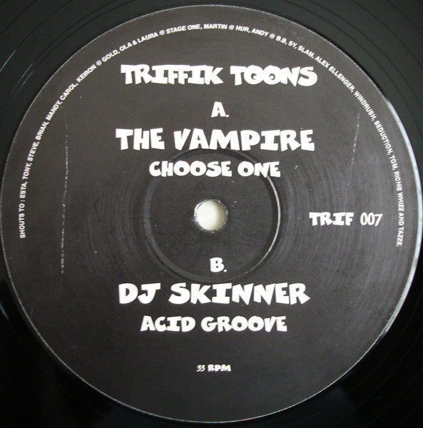 The Vampire / DJ Skinner - Choose One / Acid Groove (12"")