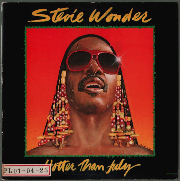 Stevie Wonder - Hotter Than July (LP, Album, Gat)