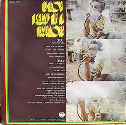 U-Roy - Dread In A Babylon (LP, Album)