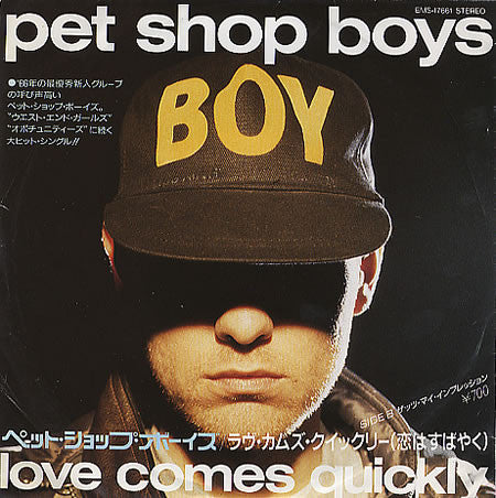 Pet Shop Boys - Love Comes Quickly (7"", Single)