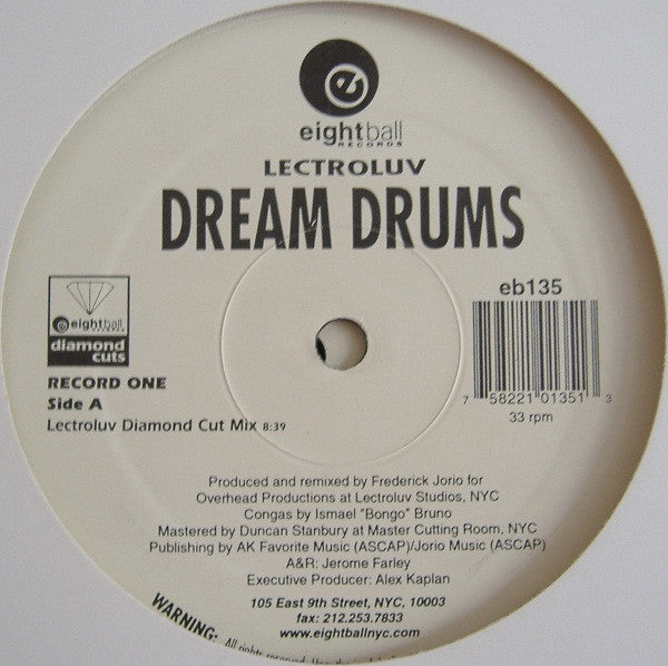 Lectroluv - Dream Drums (2x12"")