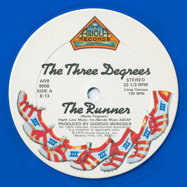 The Three Degrees - The Runner (12"", Blu)