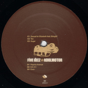 Five Deez - Koolmotor (2xLP, Album, Gat)