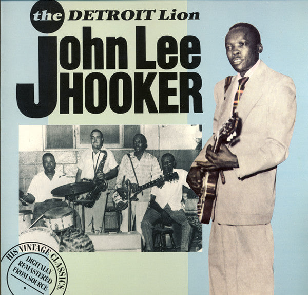 John Lee Hooker - The Detroit Lion (LP, Comp, RM)