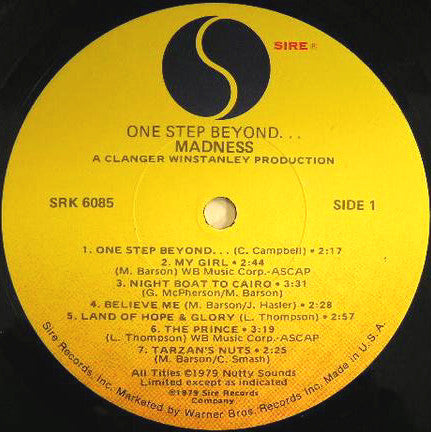 Madness - One Step Beyond... (LP, Album, Los)