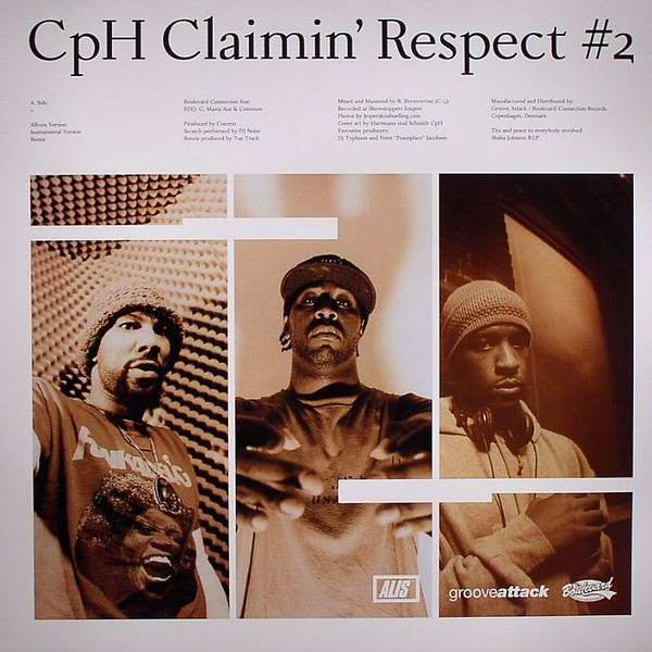 The Boulevard Connection - CpH Claimin' Respect #2 / G.A. (Remix)(12")
