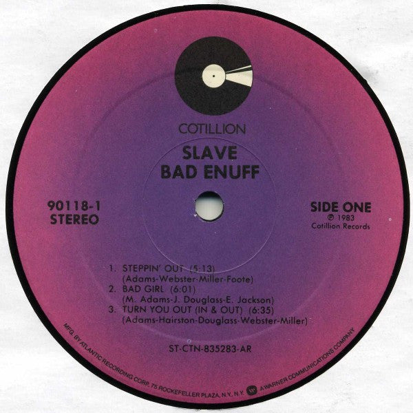 Slave - Bad Enuff (LP, Album, All)