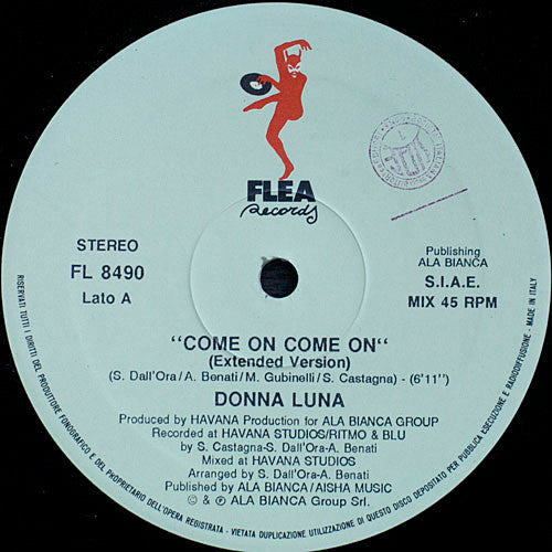 Donna Luna - Come On Come On (12"")