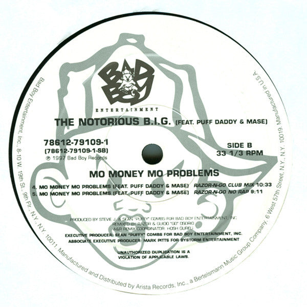 Notorious B.I.G. - Mo Money Mo Problems(12", Single)