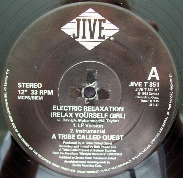 A Tribe Called Quest - Electric Relaxation (Relax Yourself Girl)(12...