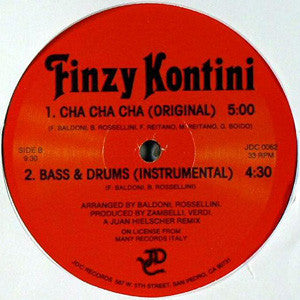 Finzy Kontini - Cha Cha Cha (12"")