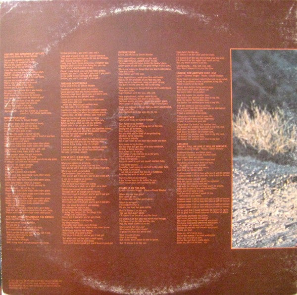 Stevie Wonder - Talking Book (LP, Album, Hol)