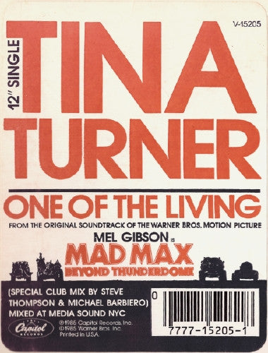 Tina Turner - One Of The Living (12"", Single)