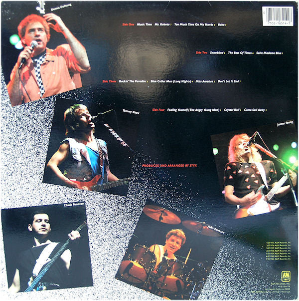 Styx - Caught In The Act Live (2xLP, Album)