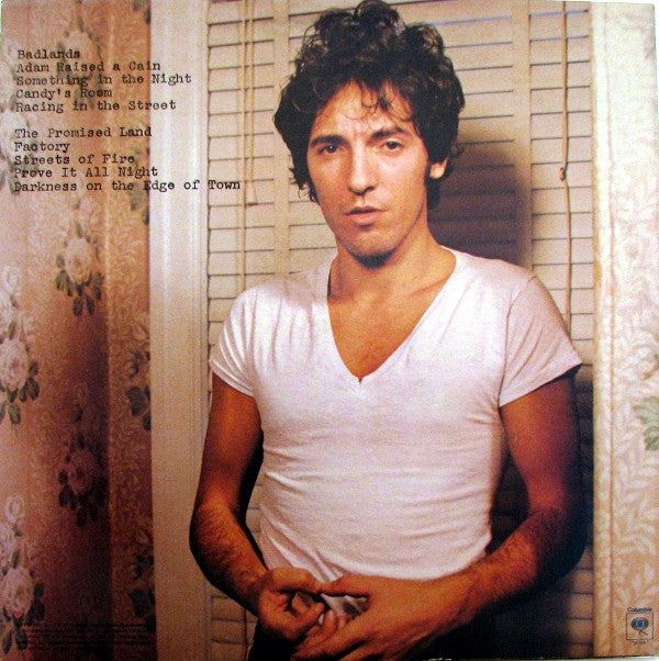 Bruce Springsteen - Darkness On The Edge Of Town (LP, Album, Gol)