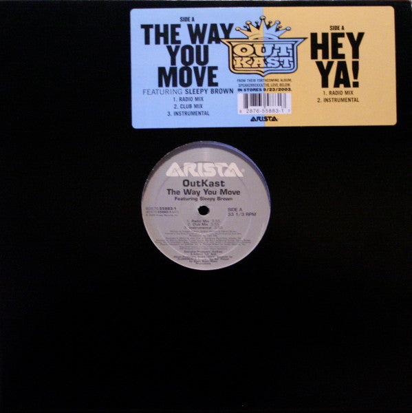 OutKast - The Way You Move / Hey Ya! (12"")