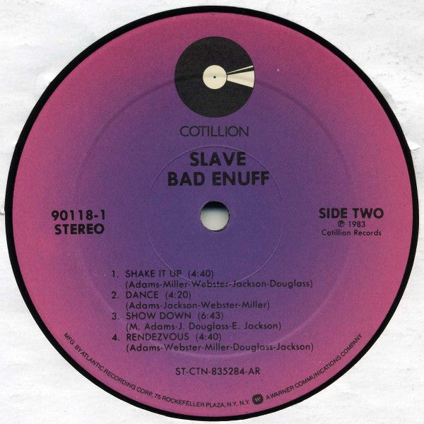 Slave - Bad Enuff (LP, Album, All)