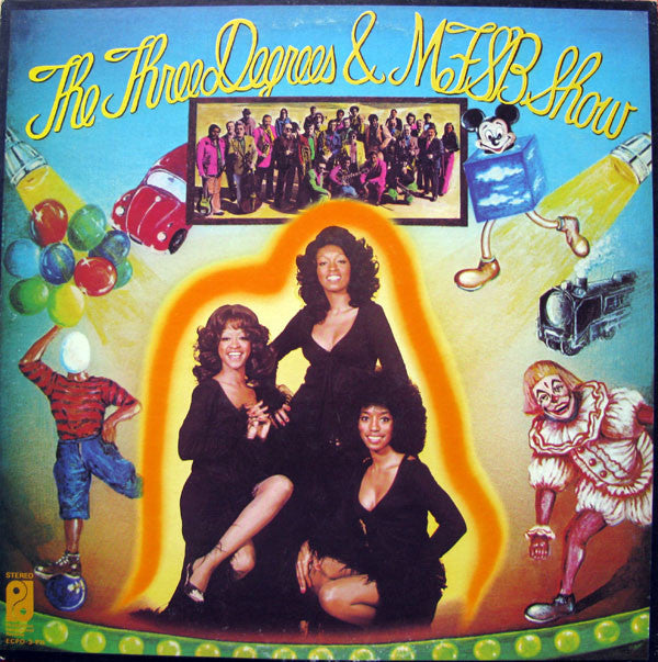 The Three Degrees - The Three Degrees & MFSB Show(LP, Album, Comp)