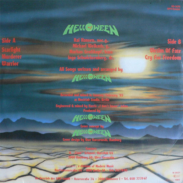 Helloween - Helloween (12"", MiniAlbum)
