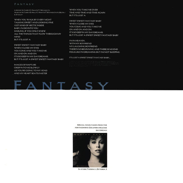 Mariah Carey - Fantasy (2x12"", Gat)
