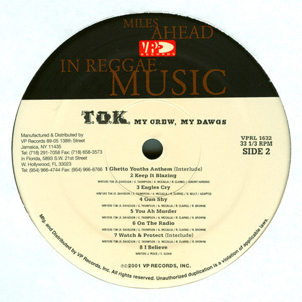 T.O.K. - My Crew, My Dawgs (LP, Album)