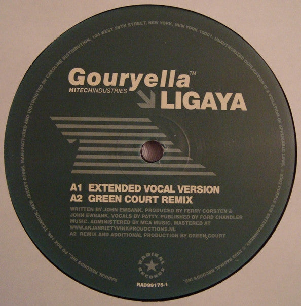 Gouryella - Ligaya (12"")