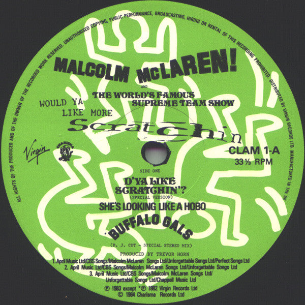 Malcolm McLaren - Would Ya Like More Scratchin(LP, Album, Mixed)