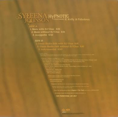 Syleena Johnson Featuring R. Kelly & Fabolous - Hypnotic (12"", Promo)