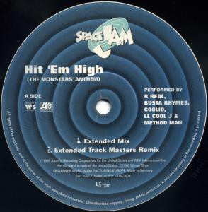 B-Real - Hit 'Em High (The Monstars' Anthem)(12")