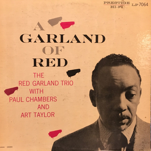The Red Garland Trio - A Garland Of Red(LP, Album, Mono)