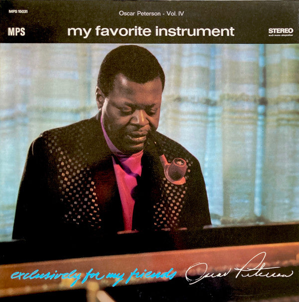 Oscar Peterson - My Favorite Instrument (LP, Album, Gat)