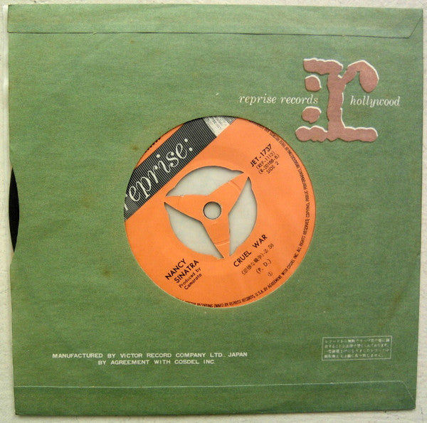 Nancy Sinatra - Sugar Town / Cruel War (7"", Single)